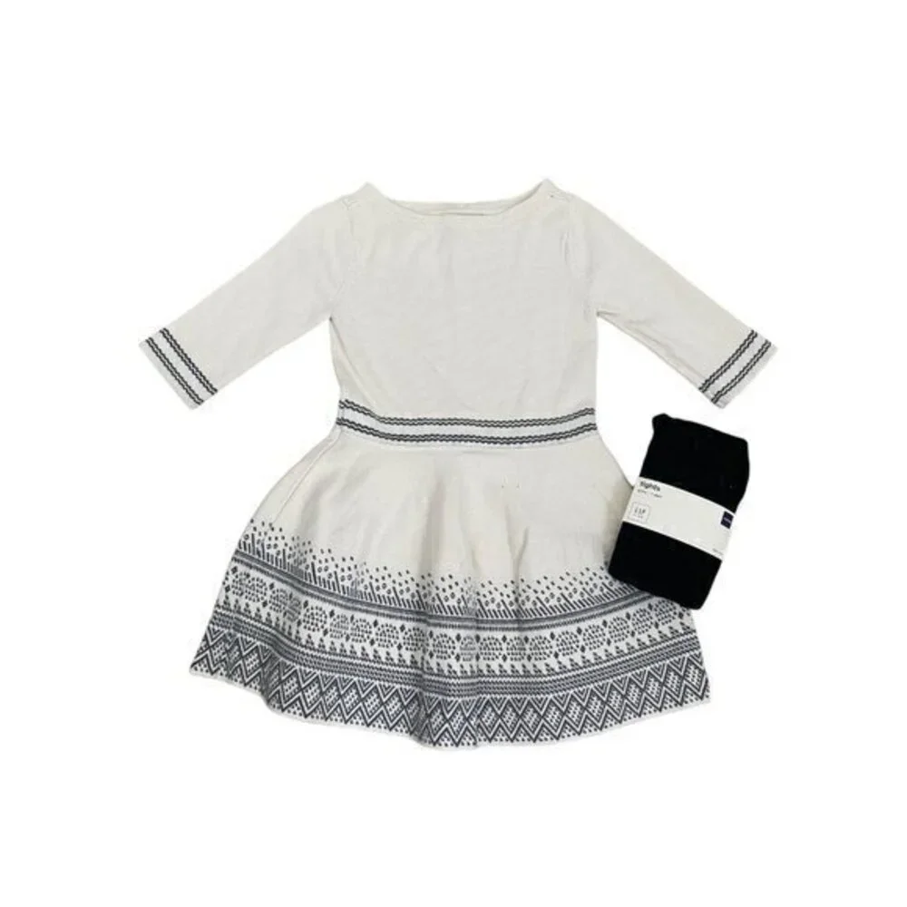 Gap Sweater Dress With The Tights